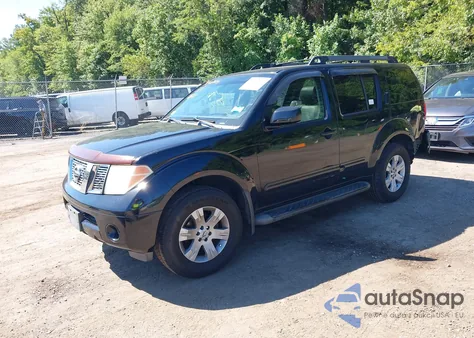 2005 Nissan Pathfinder Le from USA, damaged, VIN 5N1AR18W25C725688